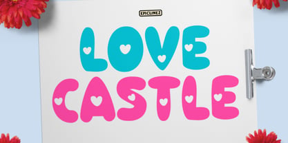 Love Castle Font Poster 1