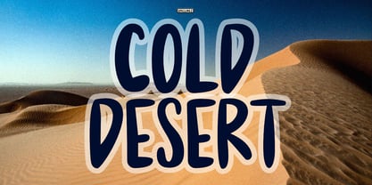 Cold Desert Font Poster 1