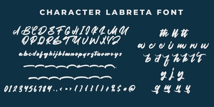 Lambreta Font Poster 7