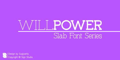 Willpower Slab Police Poster 1