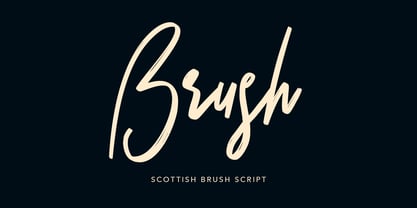 Scottish Font Poster 2