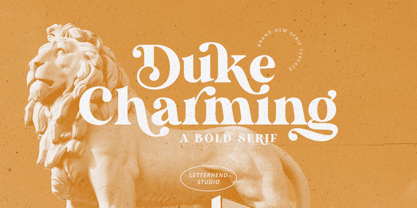 Duke Charming Font Poster 2