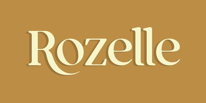 Rozelle Font Poster 11
