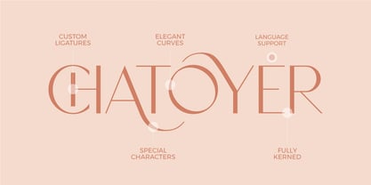 Chatoyer Font Poster 6