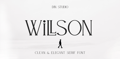 Willson Font Poster 1