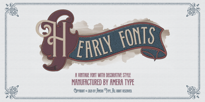 Hearly Font Poster 1