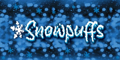 Snowpuffs Font Poster 1