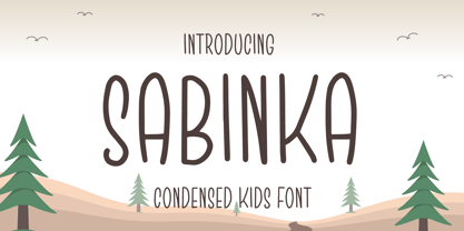 Sabinka Font Poster 1