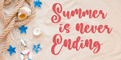 Better Summer Font Poster 7