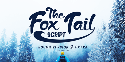 The Fox Tail Font Poster 1