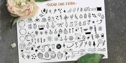 Sugar Cake Font Poster 14