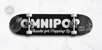 Omnipop Font Poster 2