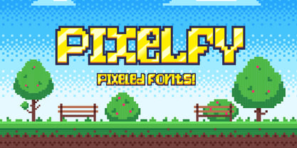 Pixelfy Font Poster 1