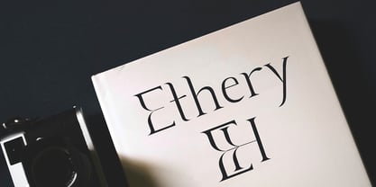 Ethery Font Poster 9