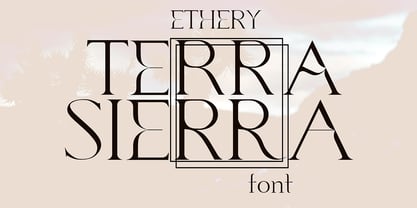 Ethery Font Poster 6