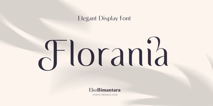 Florania Font Poster 1