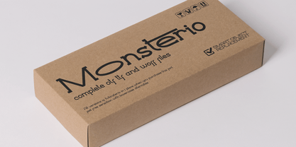 Monsterio Font Poster 7