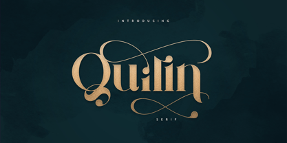 Quilin Font Poster 1