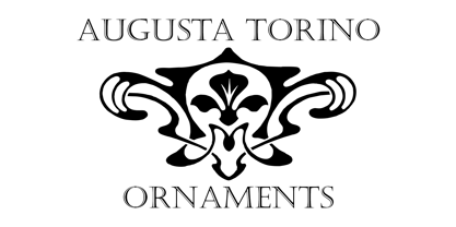 Augusta Torino Ornaments Fuente Póster 1
