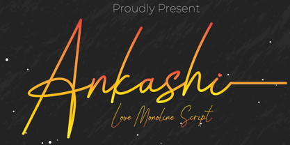 Ankashi Font Poster 1