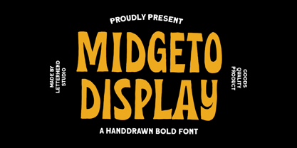 Midgeto Font Poster 1