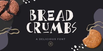Bread Crumbs Font Poster 1