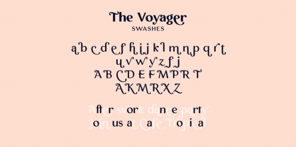 The Voyager Font Poster 10