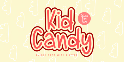 Kid Candy Font Poster 2