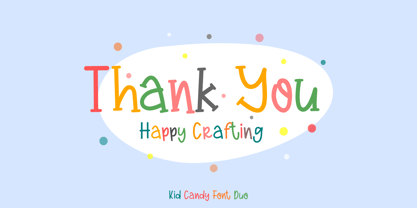 Kid Candy Font Poster 10