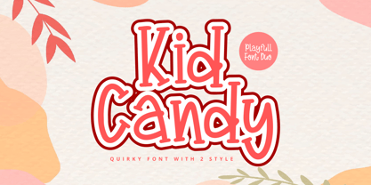 Kid Candy Fuente Póster 1