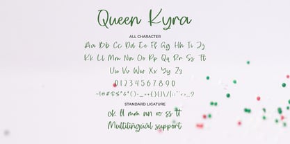 Queen Kyra Font Poster 2