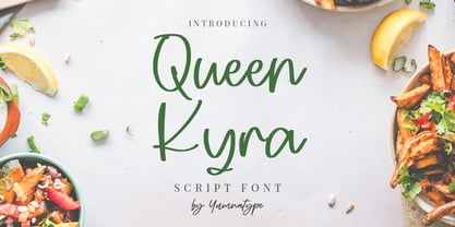 Queen Kyra Font Poster 1