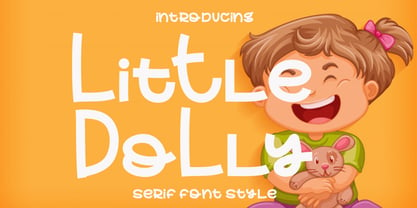Little Dolly Font Poster 1