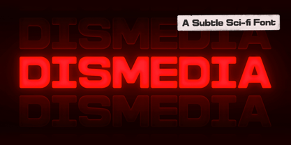 Dismedia Font Poster 1