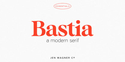 Bastia Font Poster 1