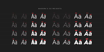 Madera Font Poster 6