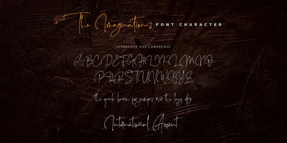The Imaginations Font Poster 9