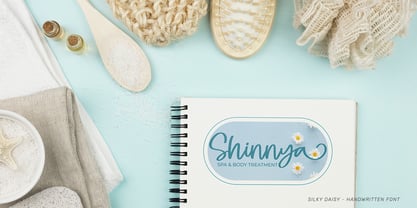 Silky Daisy Font Poster 5