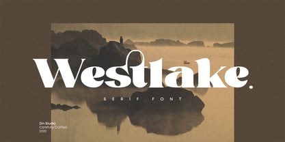 Westlake Font Poster 1