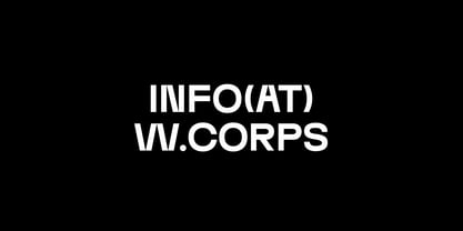 Wallnutt Corps Font Poster 9