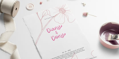 Pink Miracle Font Poster 6