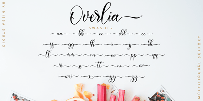 Overlia Font Poster 12