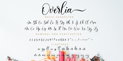 Overlia Font Poster 11