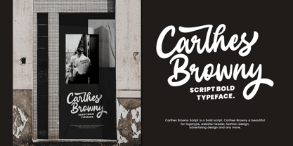 Carlhes Browny Font Poster 5
