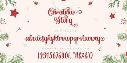 Christmas Story Font Poster 11