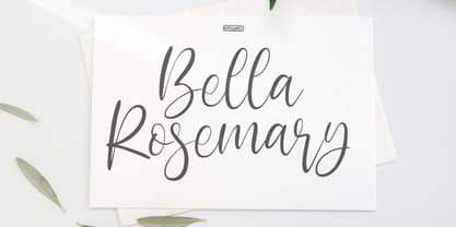 Bella Rosemary Font Poster 1