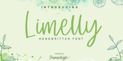 Limelly Font Poster 1