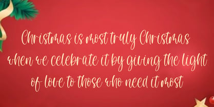 Christmas Dancing Font Poster 4