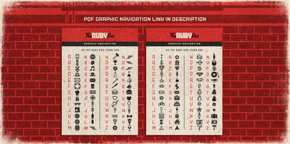 The Ruby Font Poster 12