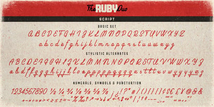 The Ruby Font Poster 13